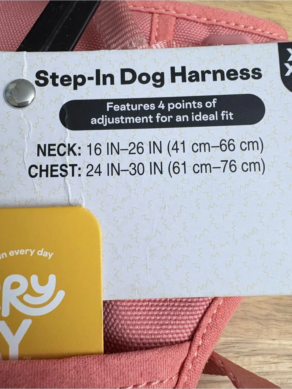 EveryYay Full Dog Harness, Pink, X-Large/XX-Large